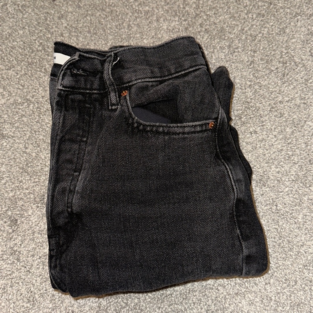 pacsun straight black jeans no rips